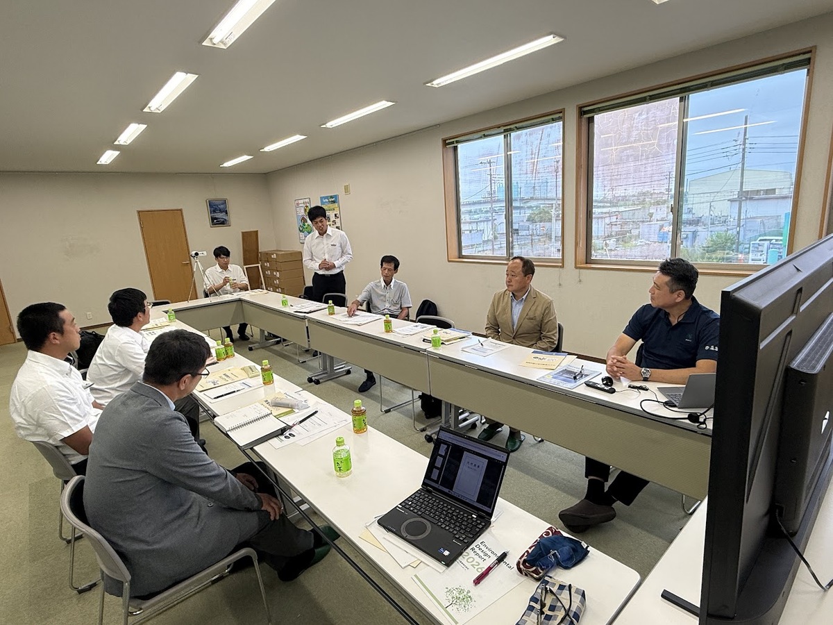 みどり産業株式会社様の工場見学・講習会に参加しました！