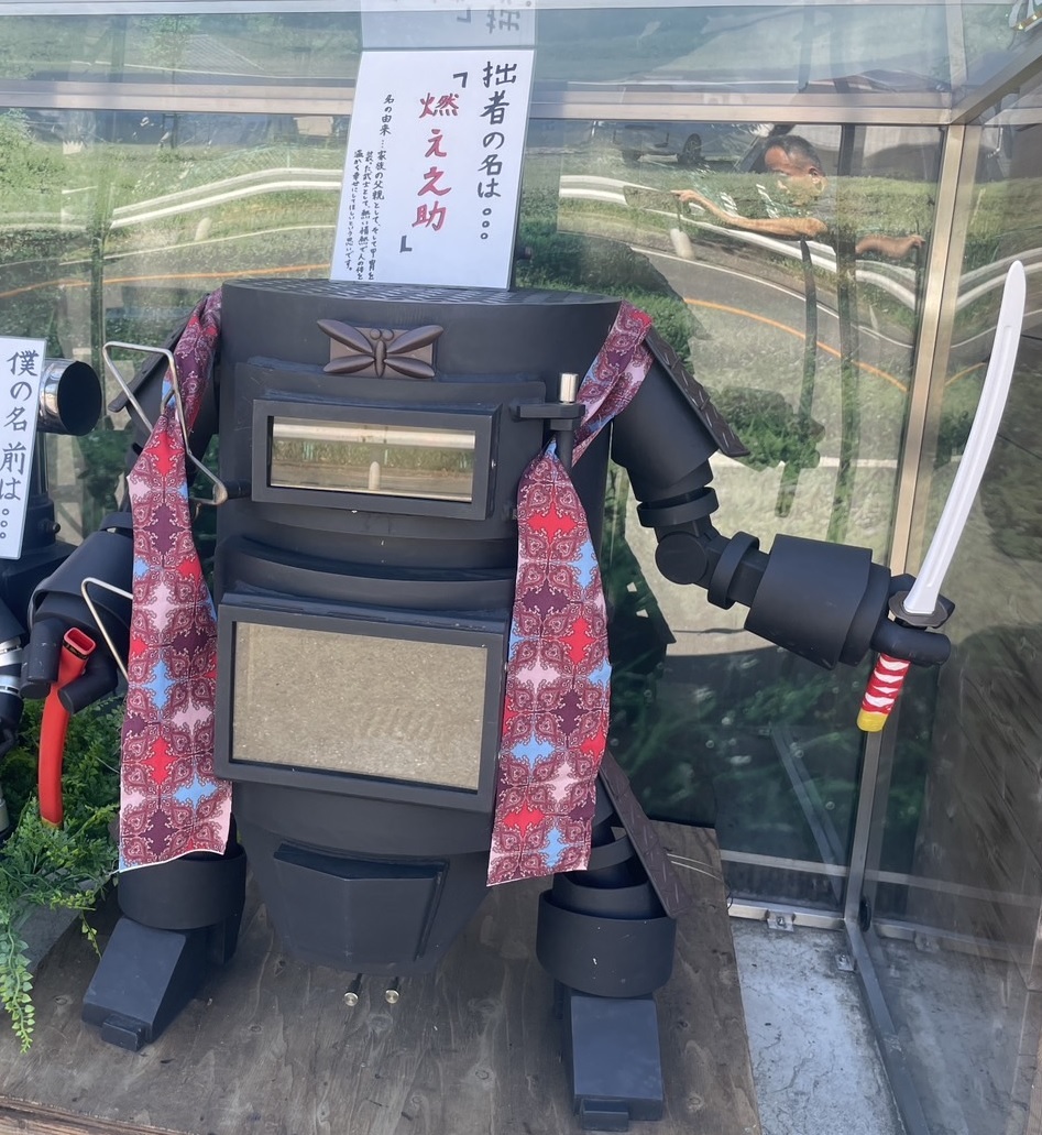 ショーウインドウの模様替え