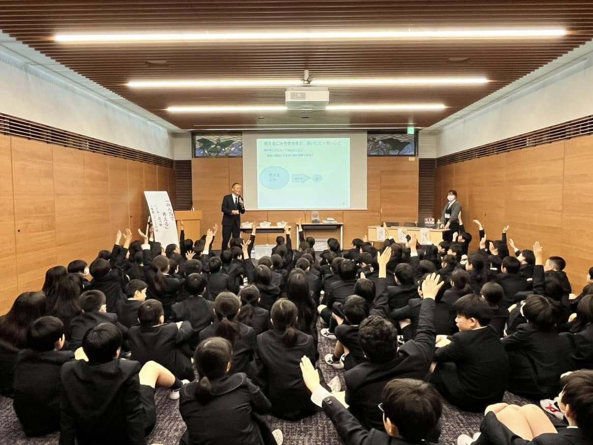 淑徳小学校で出前講座を開催!