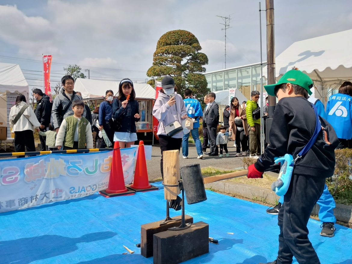 黒目川花まつりにて、4つのブースに関わりました。その①