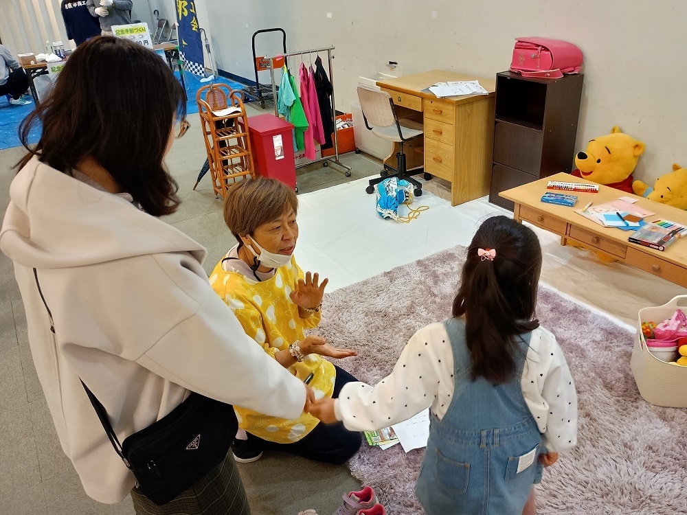 黒目川花まつりにて、4つのブースに関わりました。その②