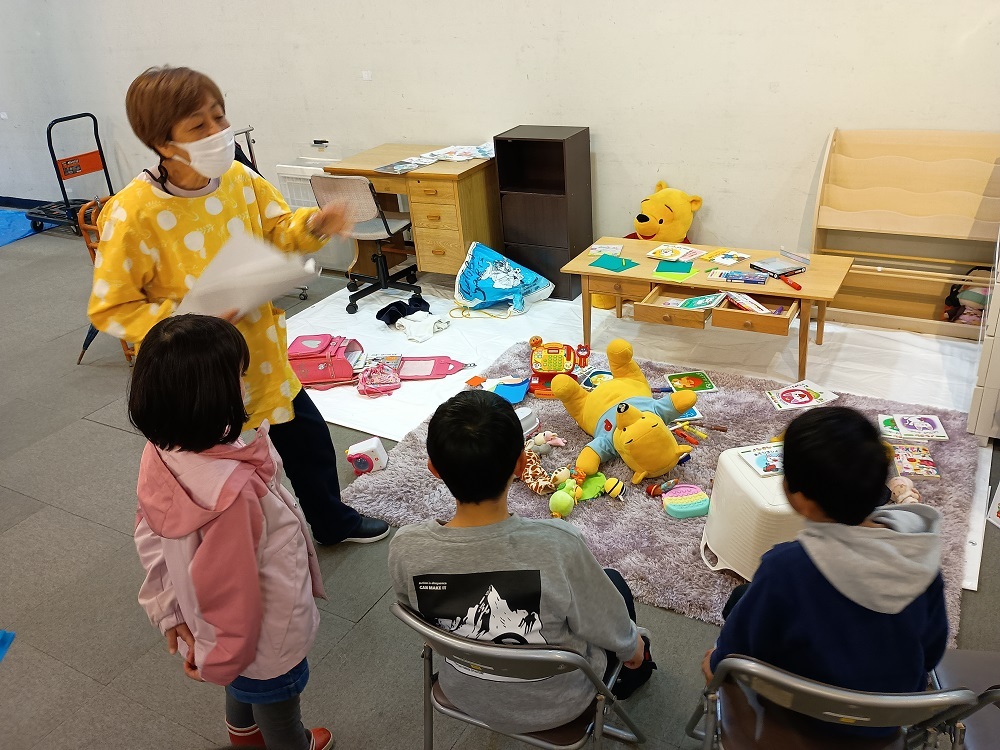 黒目川花まつりにて、4つのブースに関わりました。その②