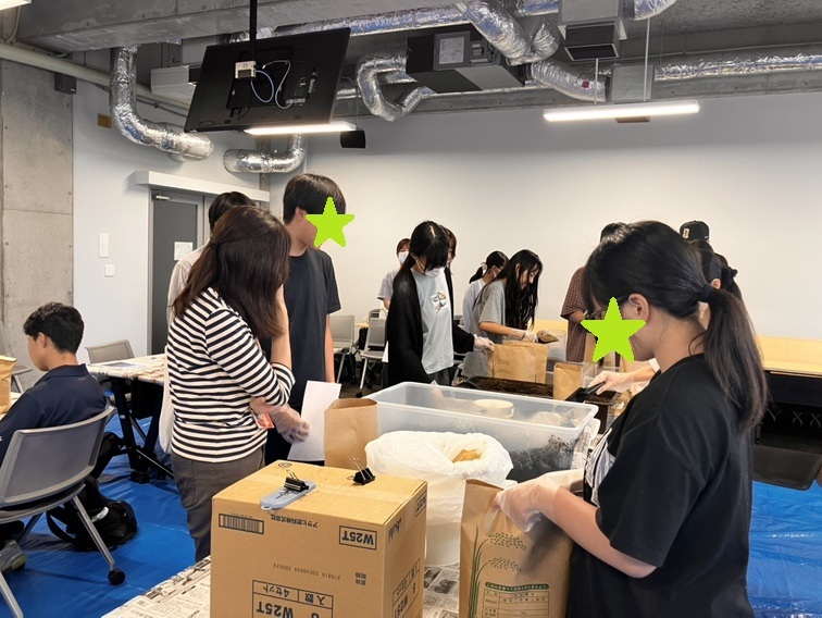 東洋大学様・朝霞市社会福祉協議会様と「紙袋コンポストづくり体験」を実施しました！