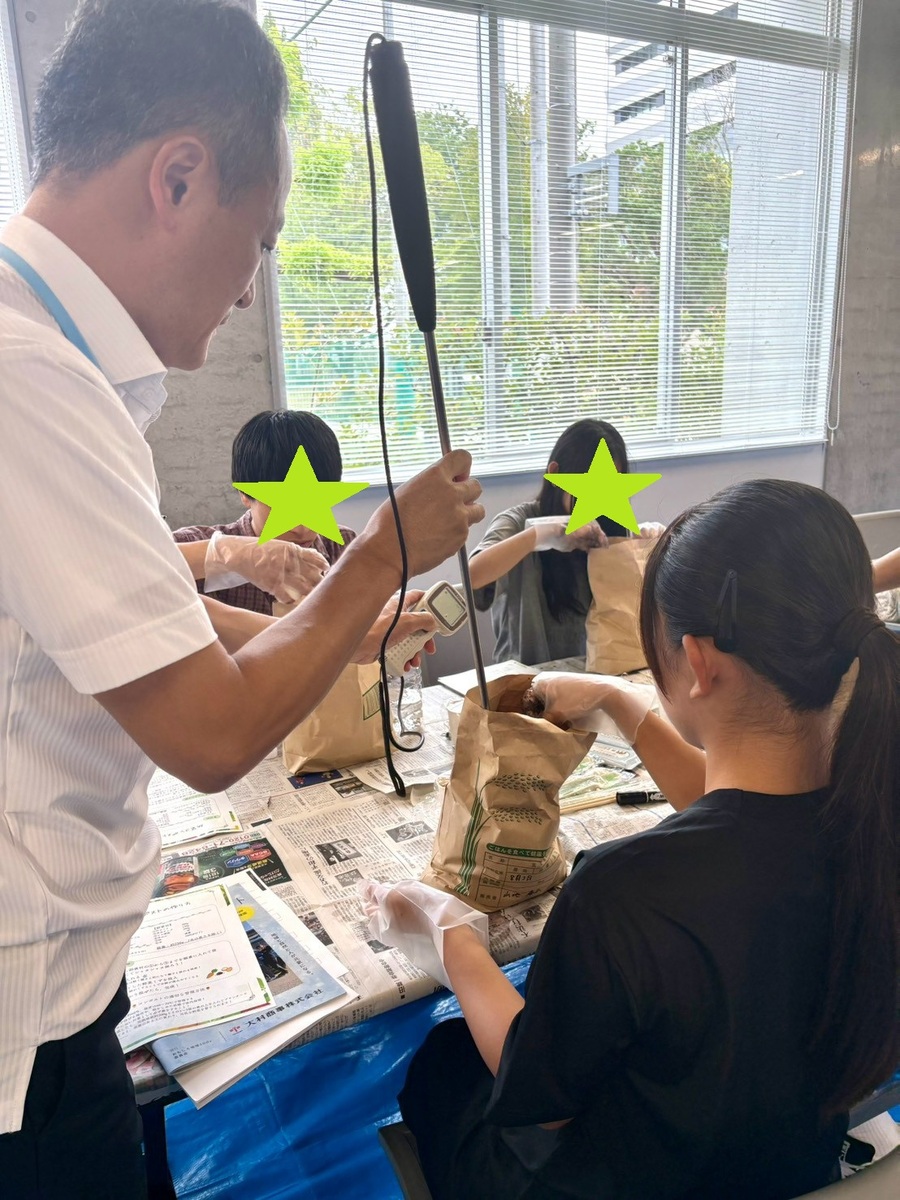 東洋大学様・朝霞市社会福祉協議会様と「紙袋コンポストづくり体験」を実施しました！